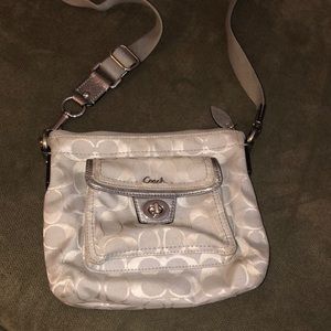 Coach cross body purse
